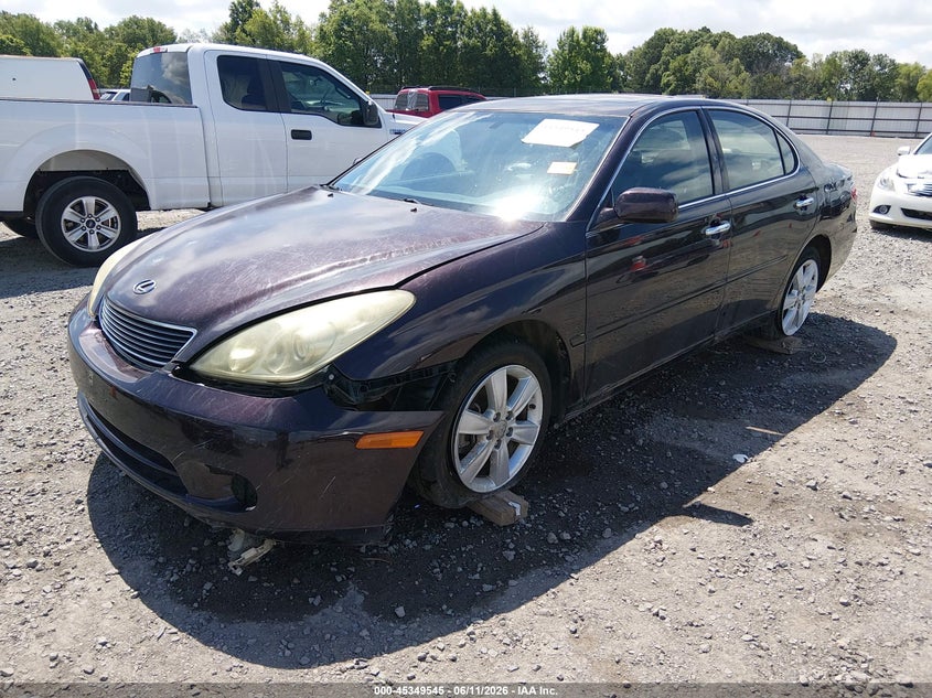 2005 Lexus Es 330 VIN JTHBA30G055107773 IAAI salvage auction — RIGHT SIDE, Clear (Arkansas), sold $600 on 2026-07-22 (photo 2)
