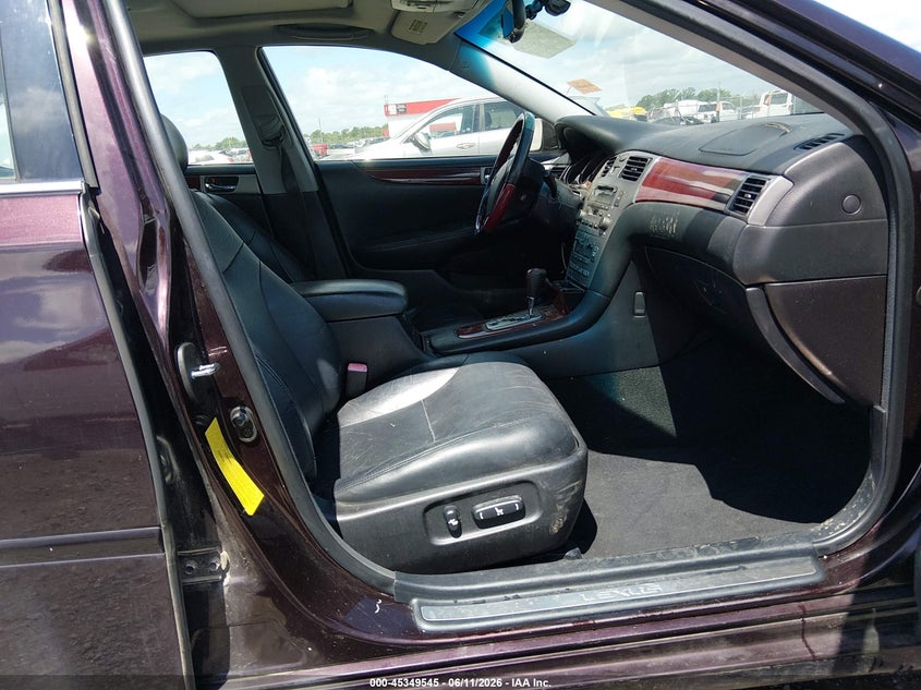 2005 Lexus Es 330 VIN JTHBA30G055107773 IAAI salvage auction — RIGHT SIDE, Clear (Arkansas), sold $600 on 2026-07-22 (photo 5)