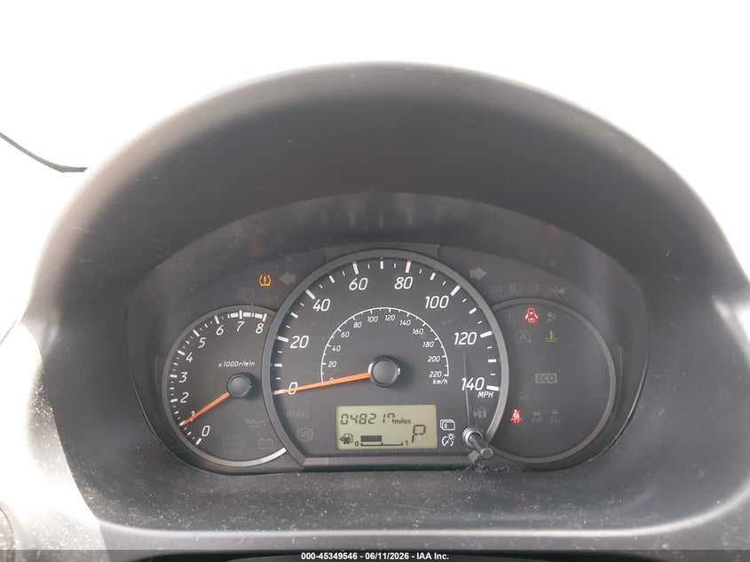 2019 Mitsubishi Mirage VIN ML32A3HJ1KH014906 IAAI salvage auction — HAIL, Salvage Title, sold $2,050 on 2026-09-02 (photo 7)