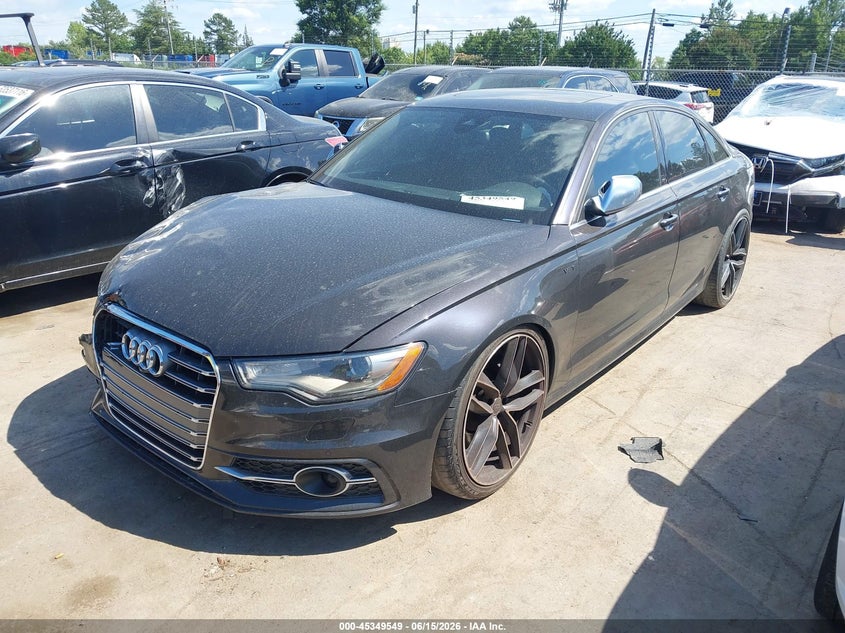 2014 Audi S6 VIN WAUF2AFC5EN009005 IAAI salvage auction — FRONT END, Salvage (Idaho), sold $3,100 on 2026-07-13 (photo 2)