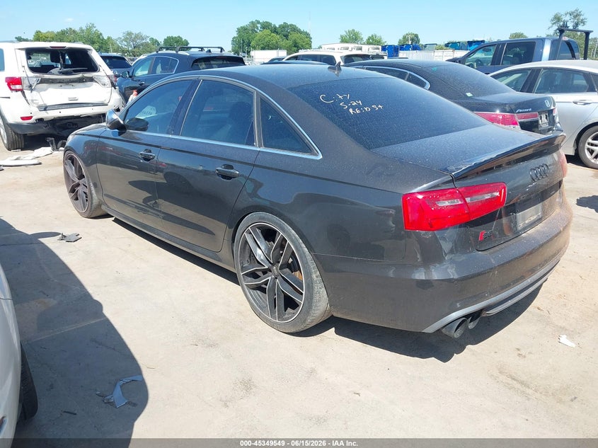 2014 Audi S6 VIN WAUF2AFC5EN009005 IAAI salvage auction — FRONT END, Salvage (Idaho), sold $3,100 on 2026-07-13 (photo 3)
