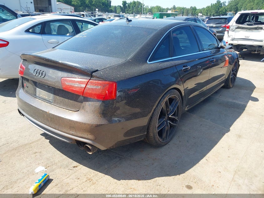 2014 Audi S6 VIN WAUF2AFC5EN009005 IAAI salvage auction — FRONT END, Salvage (Idaho), sold $3,100 on 2026-07-13 (photo 4)