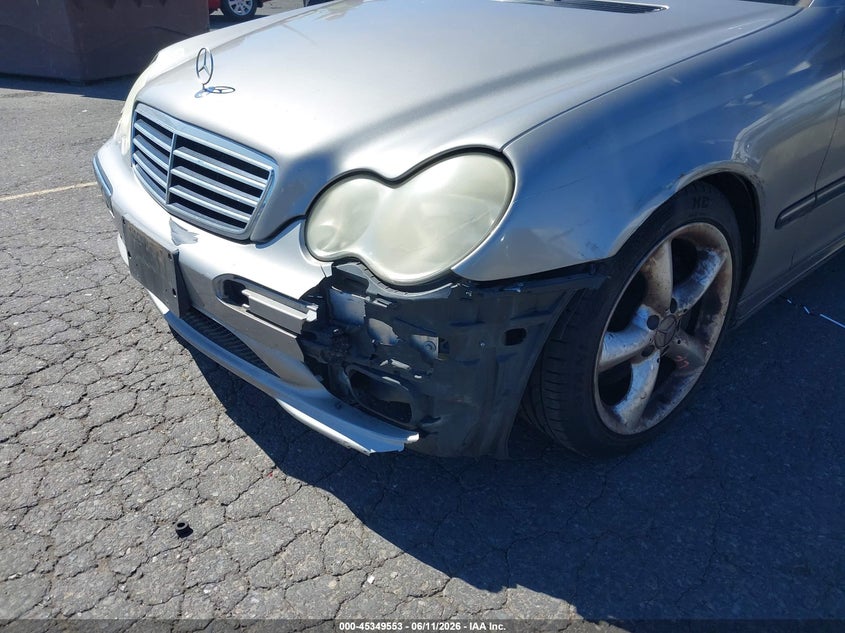 2005 Mercedes-benz C class VIN WDBRF40J55F551310 IAAI salvage auction — LEFT FRONT, Salvage (Oregon), sold $100 on 2026-07-30 (photo 6)