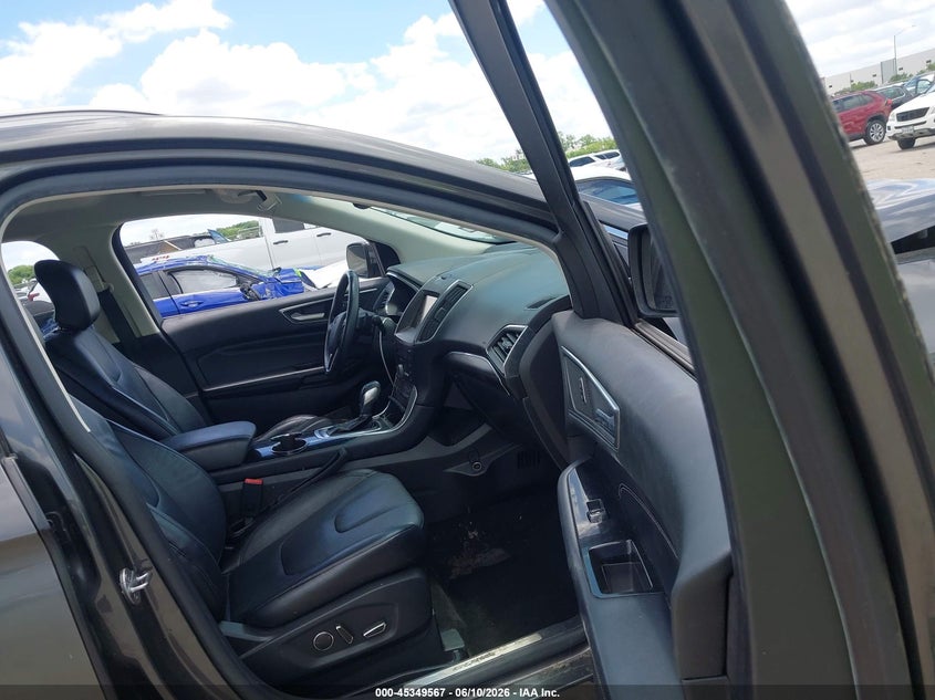 2015 Ford Edge VIN 2FMTK3K82FBB27010 IAAI salvage auction — FRONT END, Salvage (Texas), sold $1,450 on 2026-07-09 (photo 5)