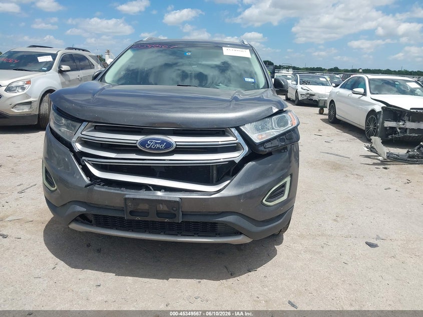 2015 Ford Edge VIN 2FMTK3K82FBB27010 IAAI salvage auction — FRONT END, Salvage (Texas), sold $1,450 on 2026-07-09 (photo 6)