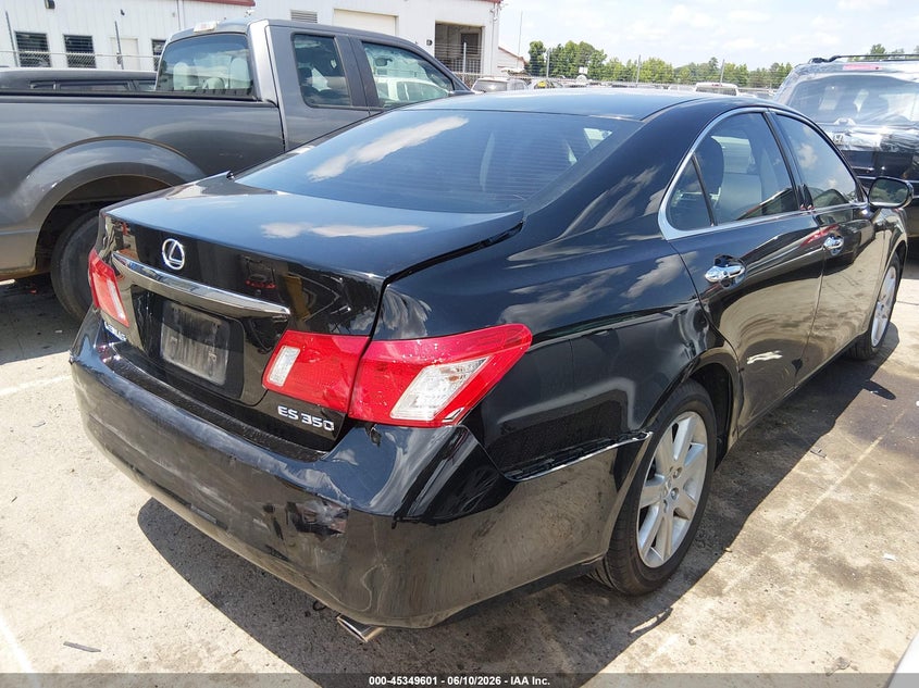2009 Lexus ES VIN JTHBJ46G592302675 IAAI salvage auction — REAR END, Salvage (North Carolina), sold $3,050 on 2026-07-31 (photo 4)