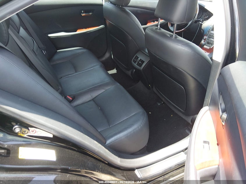 2009 Lexus ES VIN JTHBJ46G592302675 IAAI salvage auction — REAR END, Salvage (North Carolina), sold $3,050 on 2026-07-31 (photo 8)