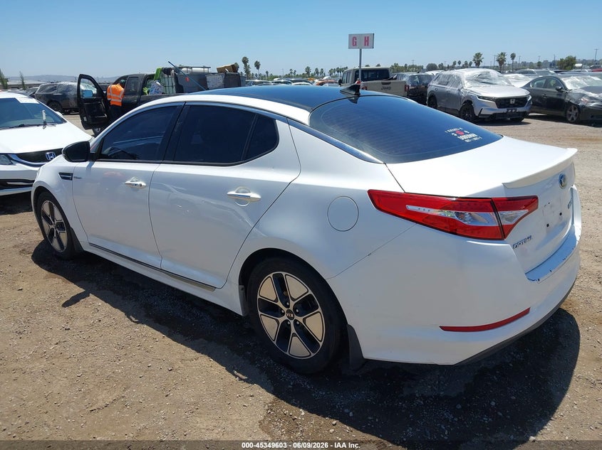 2013 Kia VIN KNAGM4AD4D5052040 IAAI salvage auction — NORMAL WEAR, Salvage Title, sold $50 on 2026-07-13 (photo 3)