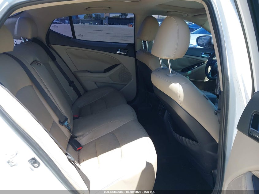 2013 Kia VIN KNAGM4AD4D5052040 IAAI salvage auction — NORMAL WEAR, Salvage Title, sold $50 on 2026-07-13 (photo 8)