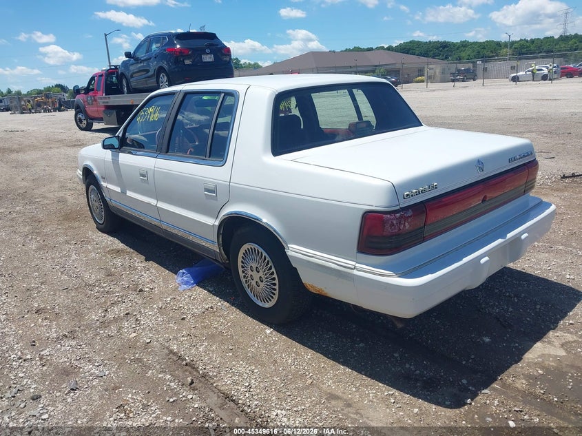 1994 Chrysler Lebaron VIN 1C3AA3637RF220805 IAAI salvage auction — NORMAL WEAR, Clear-Endorsement (Wisconsin), sold $275 on 2026-07-07 (photo 3)