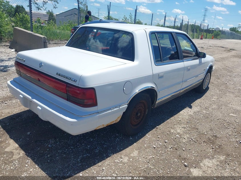 1994 Chrysler Lebaron VIN 1C3AA3637RF220805 IAAI salvage auction — NORMAL WEAR, Clear-Endorsement (Wisconsin), sold $275 on 2026-07-07 (photo 4)