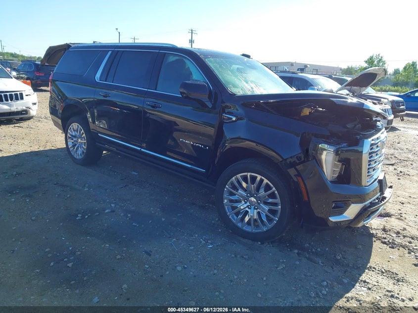 2025 Gmc Yukon VIN 1GKS2JRL9SR256002 IAAI salvage auction — FRONT & REAR, Salvage (Wisconsin), sold $19,800 on 2026-07-30 (photo 1)
