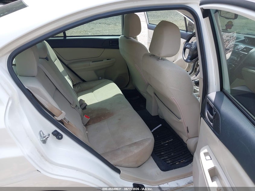 2013 Subaru Impreza VIN JF1GJAA60DH015583 IAAI salvage auction — RIGHT FRONT, Salvage (Pennsylvania), sold $25 on 2026-07-07 (photo 8)
