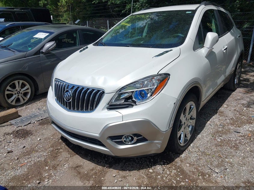 2014 Buick Encore VIN KL4CJBSB7EB544439 IAAI salvage auction — FRONT END, Salvage (Indiana), sold $1,350 on 2026-07-22 (photo 6)