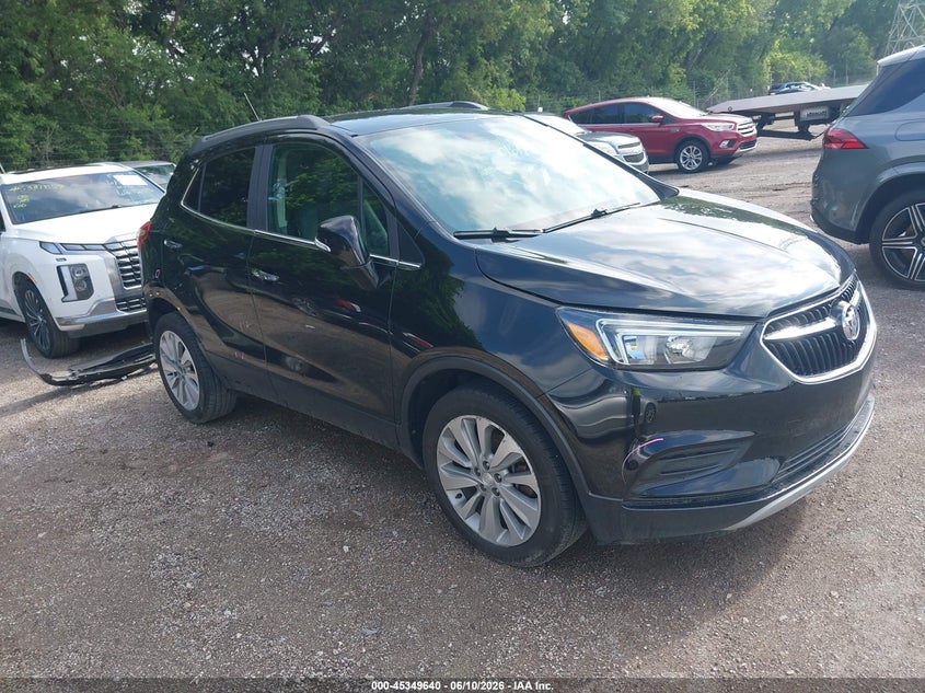 2017 Buick Encore VIN KL4CJASB9HB189353 IAAI salvage auction — REAR END, Clear (Indiana), sold $2,000 on 2026-07-15 (photo 1)