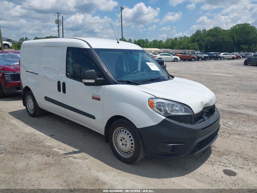 2017 Ram Promaster city VIN ZFBERFAB7H6D23992 IAAI salvage auction — FRONT END, Salvage Title, sold $2,400 on 2026-08-13 (photo 1)