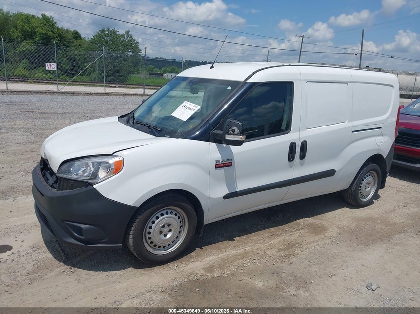 2017 Ram Promaster city VIN ZFBERFAB7H6D23992 IAAI salvage auction — FRONT END, Salvage Title, sold $2,400 on 2026-08-13 (photo 2)