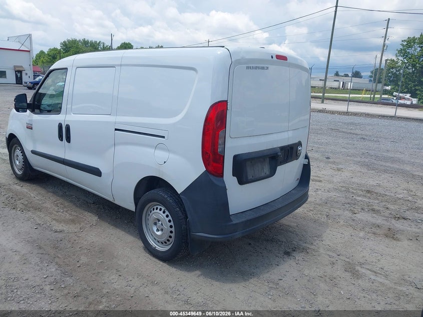 2017 Ram Promaster city VIN ZFBERFAB7H6D23992 IAAI salvage auction — FRONT END, Salvage Title, sold $2,400 on 2026-08-13 (photo 3)