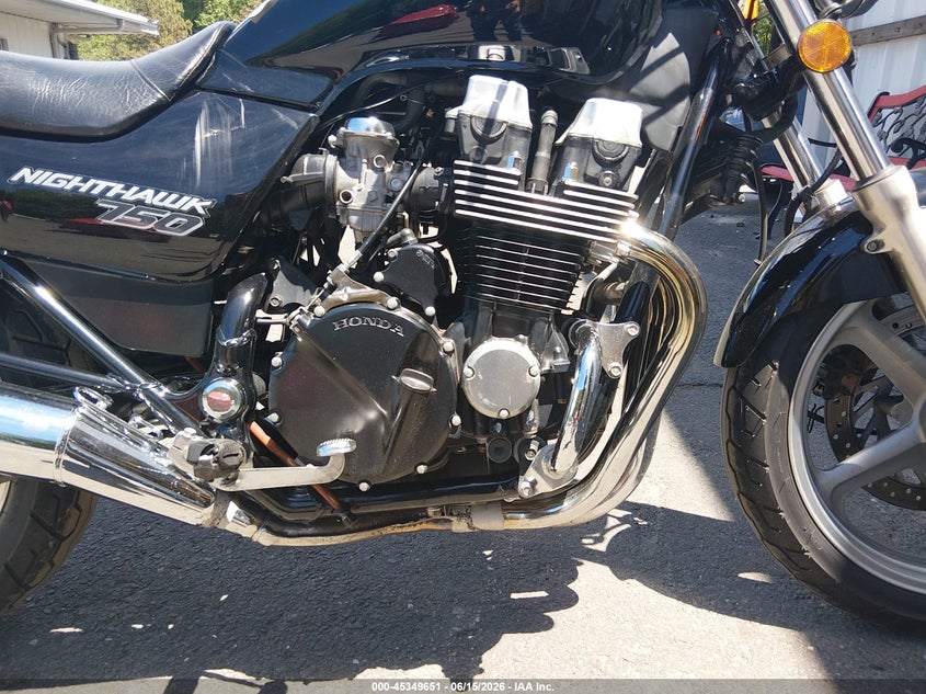 1998 Honda Cb750 VIN JH2RC3803WM600217 IAAI salvage auction — FRONT END, Salvage (Connecticut), sold $25 on 2026-07-22 (photo 8)