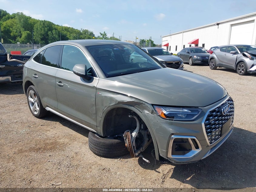 2024 Audi Q5 Sportback VIN WA15AAFY7R2110979 — IAAI salvage auction photo