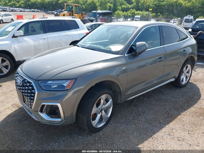 2024 Audi Q5 Sportback VIN WA15AAFY7R2110979 IAAI salvage auction — Unknown, Salvage (Illinois), sold $20,700 on 2026-09-06 (photo 2)