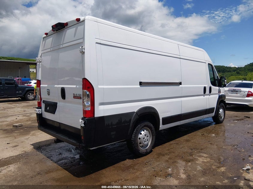 2019 Ram Promaster city VIN 3C6URVJG7KE565296 IAAI salvage auction — FRONT END, Salvage (West Virginia), sold $5,200 on 2026-08-01 (photo 4)
