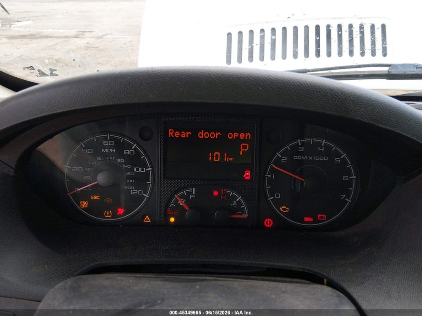 2019 Ram Promaster city VIN 3C6URVJG7KE565296 IAAI salvage auction — FRONT END, Salvage (West Virginia), sold $5,200 on 2026-08-01 (photo 7)