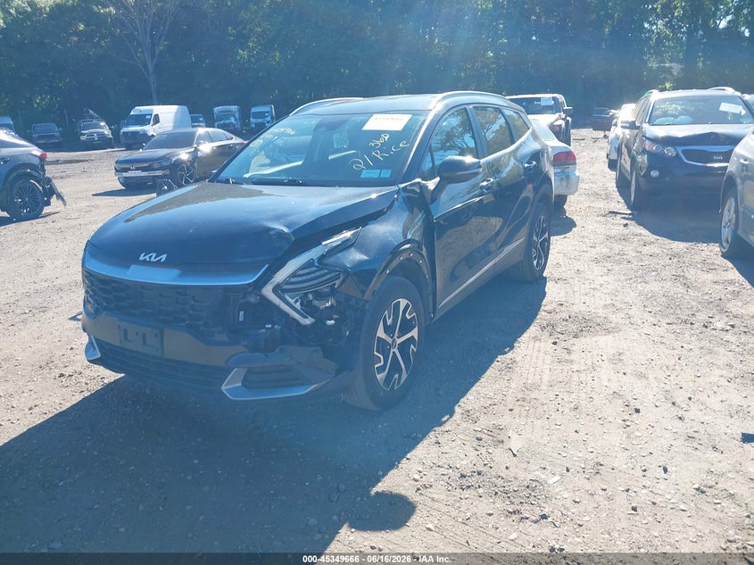 2024 Kia Sportage VIN 5XYK3CDF5RG148961 IAAI salvage auction — FRONT END, Salvage Title, sold $3,250 on 2026-07-28 (photo 2)