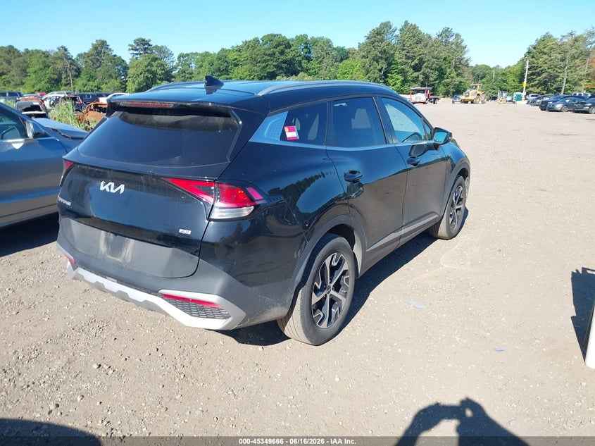 2024 Kia Sportage VIN 5XYK3CDF5RG148961 IAAI salvage auction — FRONT END, Salvage Title, sold $3,250 on 2026-07-28 (photo 4)