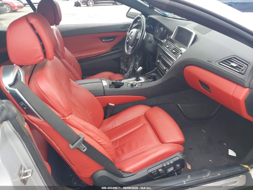 2012 BMW 6er VIN WBALZ3C5XCDL71401 IAAI salvage auction — FRONT END, Salvage Title, sold $2,800 on 2026-07-25 (photo 5)