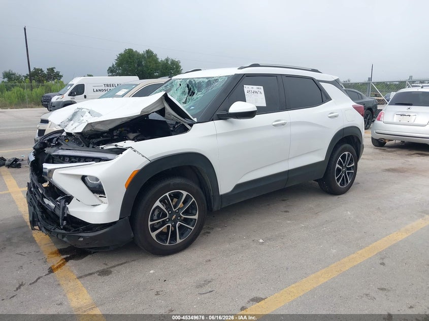 2025 Chevrolet Trailblazer VIN KL79MRSL0SB011558 IAAI salvage auction — FRONT END, Salvage Title, sold $2,850 on 2026-07-30 (photo 2)