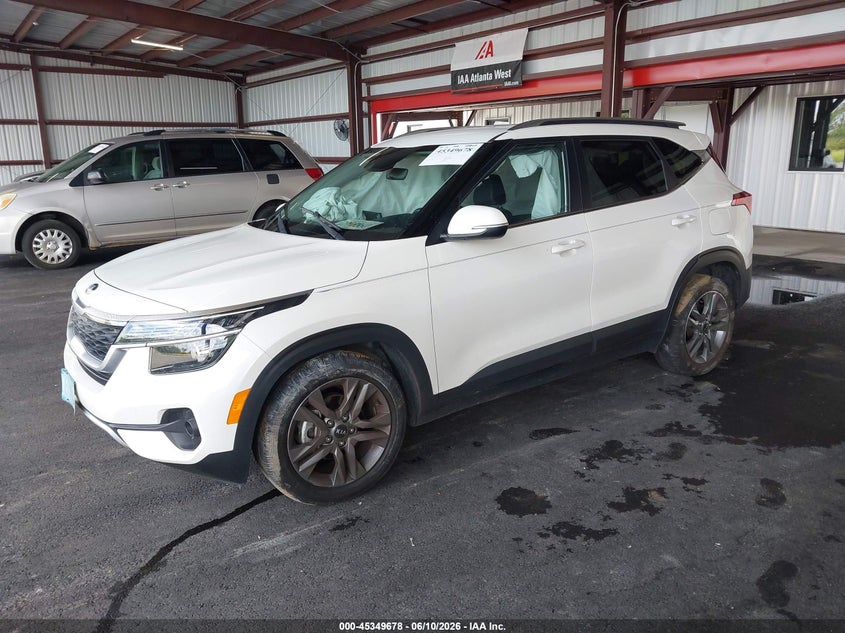 2021 Kia Seltos VIN KNDEU2AA0M7082452 IAAI salvage auction — RIGHT SIDE, Salvage (Idaho), sold $2,150 on 2026-07-18 (photo 2)