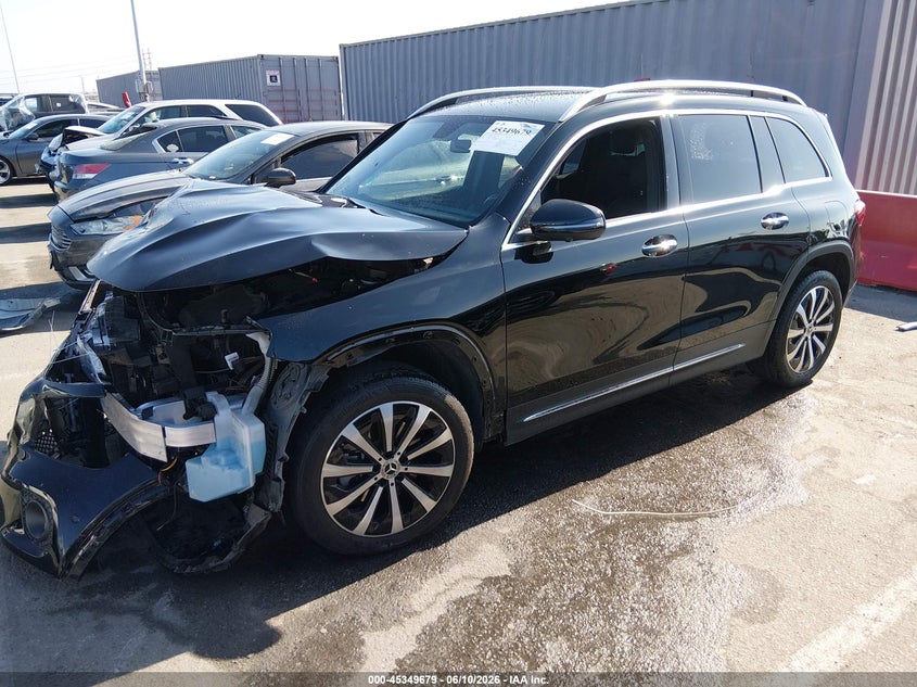 2023 Mercedes-benz Glb VIN W1N4M4HB2PW294956 IAAI salvage auction — FRONT END, Salvage (California), sold $5,400 on 2026-07-20 (photo 2)