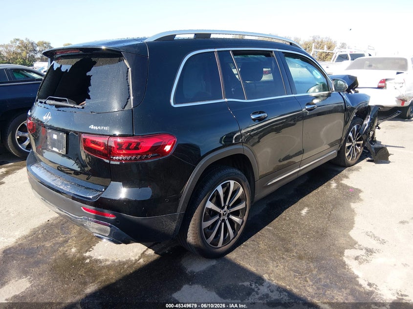 2023 Mercedes-benz Glb VIN W1N4M4HB2PW294956 IAAI salvage auction — FRONT END, Salvage (California), sold $5,400 on 2026-07-20 (photo 4)