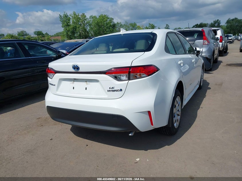 2024 Toyota Corolla VIN JTDBCMFE3R3051028 IAAI salvage auction — LEFT SIDE, Salvage Title, sold $5,200 on 2026-07-28 (photo 4)
