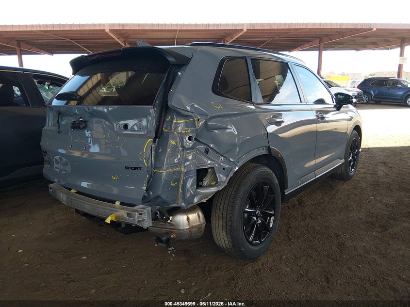 2026 Honda Cr-v VIN 7FARS5H82TE017305 IAAI salvage auction — LEFT & RIGHT, Salvage Title, sold $15,200 on 2026-07-28 (photo 4)