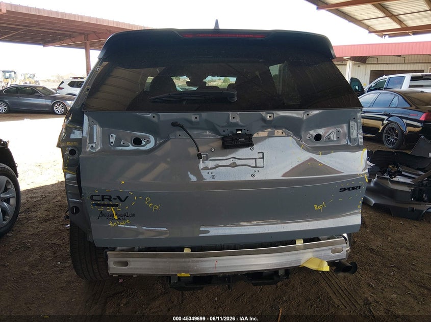 2026 Honda Cr-v VIN 7FARS5H82TE017305 IAAI salvage auction — LEFT & RIGHT, Salvage Title, sold $15,200 on 2026-07-28 (photo 6)