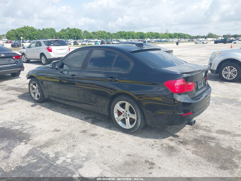 2014 BMW 3er VIN WBA3B1G53ENS80079 IAAI salvage auction — FRONT END, Clear (Florida), sold $375 on 2026-07-16 (photo 3)