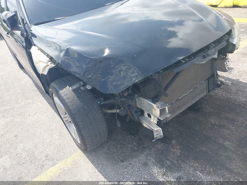 2014 BMW 3er VIN WBA3B1G53ENS80079 IAAI salvage auction — FRONT END, Clear (Florida), sold $375 on 2026-07-16 (photo 6)
