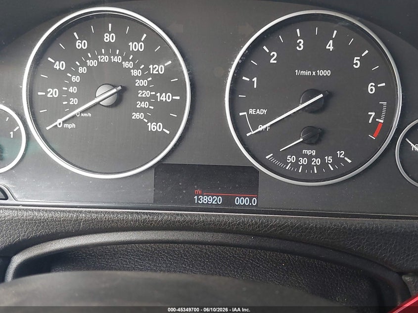 2014 BMW 3er VIN WBA3B1G53ENS80079 IAAI salvage auction — FRONT END, Clear (Florida), sold $375 on 2026-07-16 (photo 7)