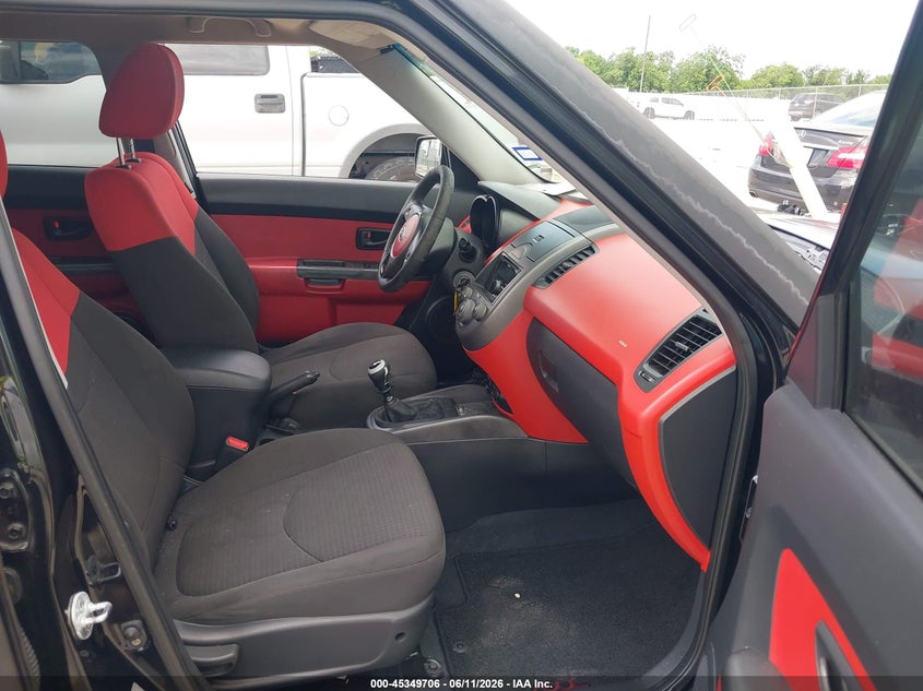 2010 Kia Soul VIN KNDJT2A29A7079099 IAAI salvage auction — LEFT FRONT, Salvage (Texas), sold $350 on 2026-07-10 (photo 5)