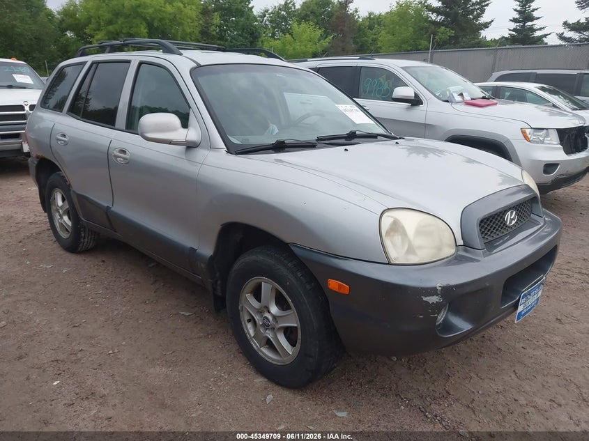 2004 Hyundai Santa fe VIN KM8SC13D84U648393 IAAI salvage auction — FRONT END, Junk Bill Of Sale Mv2459 (Wisconsin), sold $375 on 2026-07-08 (photo 1)