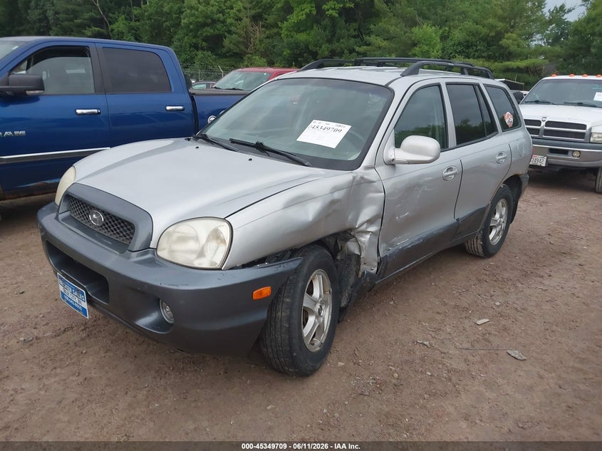 2004 Hyundai Santa fe VIN KM8SC13D84U648393 IAAI salvage auction — FRONT END, Junk Bill Of Sale Mv2459 (Wisconsin), sold $375 on 2026-07-08 (photo 2)