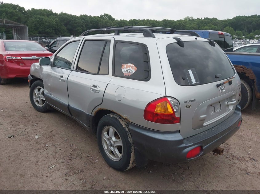 2004 Hyundai Santa fe VIN KM8SC13D84U648393 IAAI salvage auction — FRONT END, Junk Bill Of Sale Mv2459 (Wisconsin), sold $375 on 2026-07-08 (photo 3)
