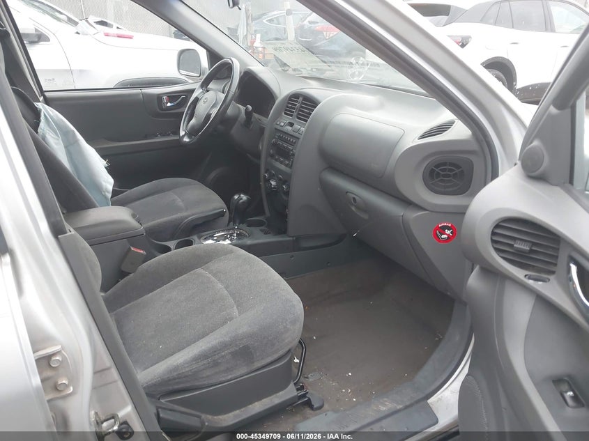 2004 Hyundai Santa fe VIN KM8SC13D84U648393 IAAI salvage auction — FRONT END, Junk Bill Of Sale Mv2459 (Wisconsin), sold $375 on 2026-07-08 (photo 5)