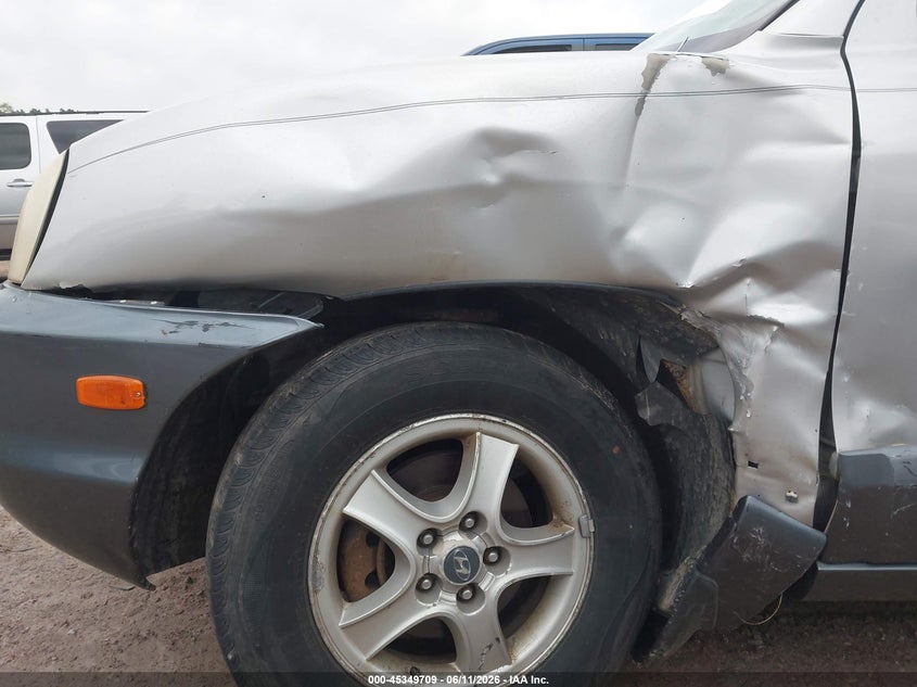 2004 Hyundai Santa fe VIN KM8SC13D84U648393 IAAI salvage auction — FRONT END, Junk Bill Of Sale Mv2459 (Wisconsin), sold $375 on 2026-07-08 (photo 6)