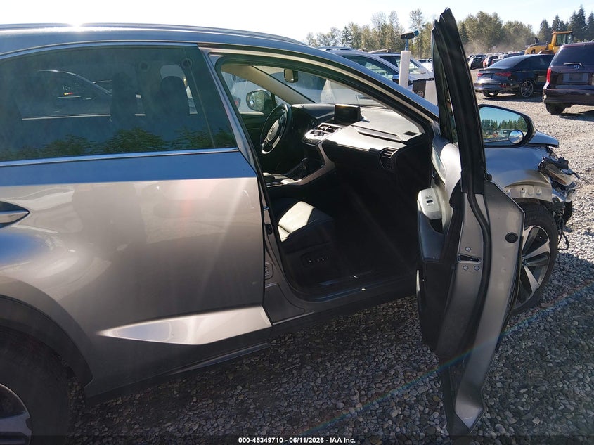 2021 Lexus Nx VIN JTJGARDZ2M2243406 IAAI salvage auction — RIGHT FRONT, Salvage Title, sold $7,000 on 2026-08-01 (photo 5)