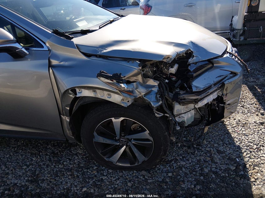 2021 Lexus Nx VIN JTJGARDZ2M2243406 IAAI salvage auction — RIGHT FRONT, Salvage Title, sold $7,000 on 2026-08-01 (photo 6)
