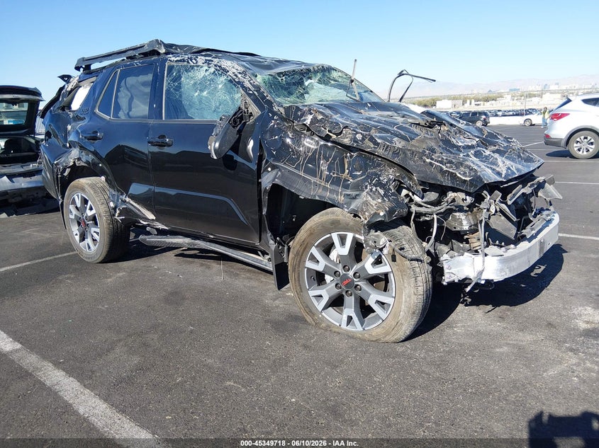 2025 Toyota 4runner VIN JTEVA5BR0S5065864 IAAI salvage auction — ROLLOVER, Salvage Title, sold $5,625 on 2026-07-31 (photo 1)
