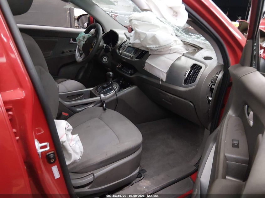 2013 Kia Sportage VIN KNDPB3A27D7404470 IAAI salvage auction — RIGHT FRONT, Salvage Title, sold $725 on 2026-07-14 (photo 5)